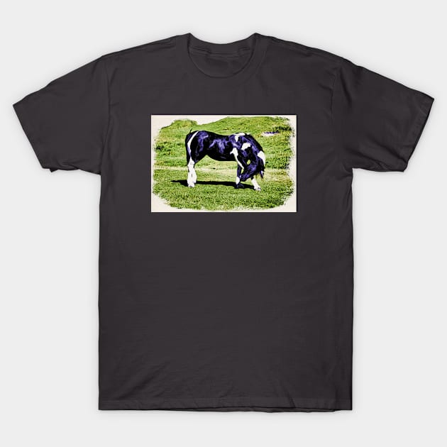 Horse T-Shirt by Wolf Art / Swiss Artwork Photography